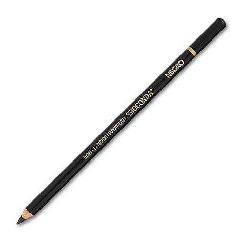 Pastele suche w ołówku Koh-i-Noor Gioconda, Czarny, twardość 2